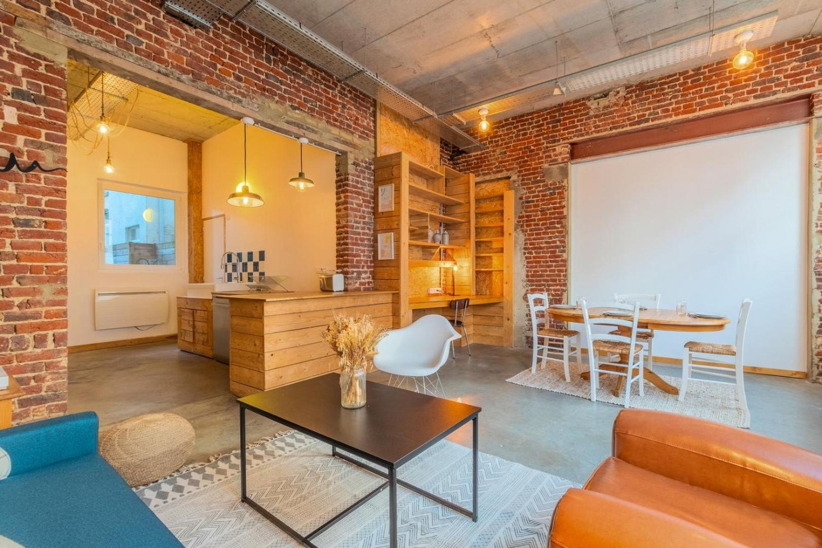 Appartement Atypique En Souplex, 2 Ch & Terrasse Лилль Экстерьер фото